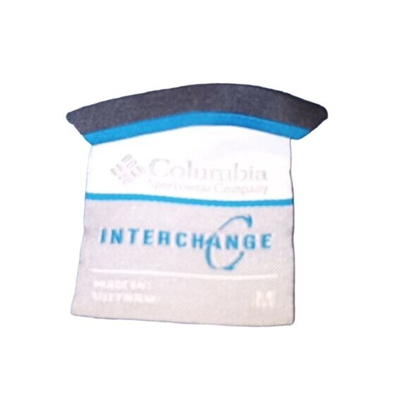 Columbia Interchange Full Zip Fleece Jacket Sz. Medium Carribean Sea Blue - Picture 4 of 4
